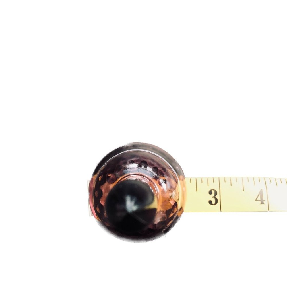 Amethyst Purple Bell signed by P Miller, Hand Painted Vintage MCM - Picture 5 of 6